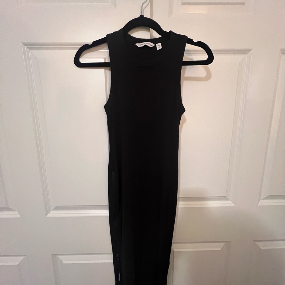 Calvin Klein Jeans Black Midi Dress